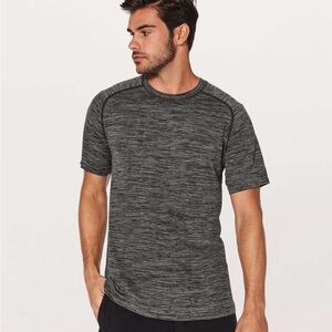 Lululemon Metal Vent Tech Short Sleeve Black / White